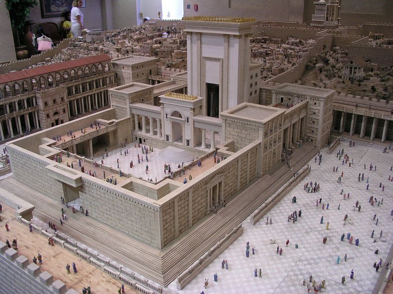 Scaled model of Solomon's Temple